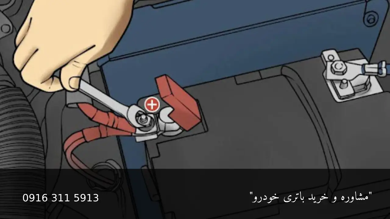 نصب باتری بر روی خودرو - امداد باطری اهواز